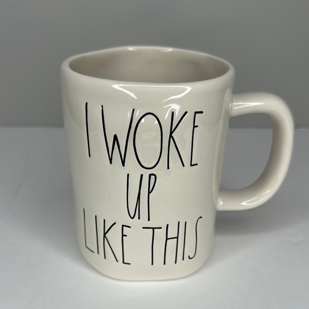 Rae Dunn I Woke Up Like This Coffee Mug